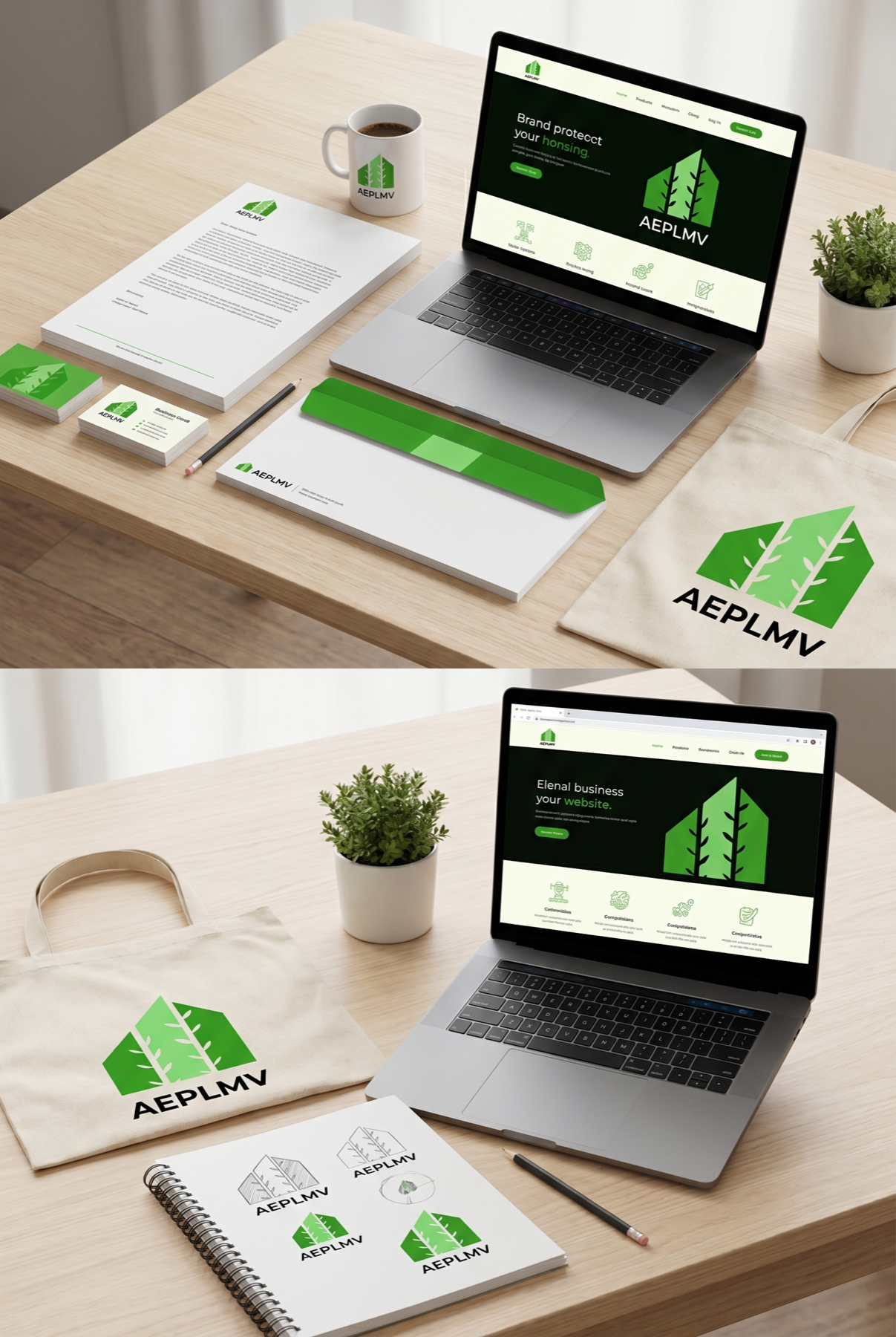 AEPLMV stationery and digital application